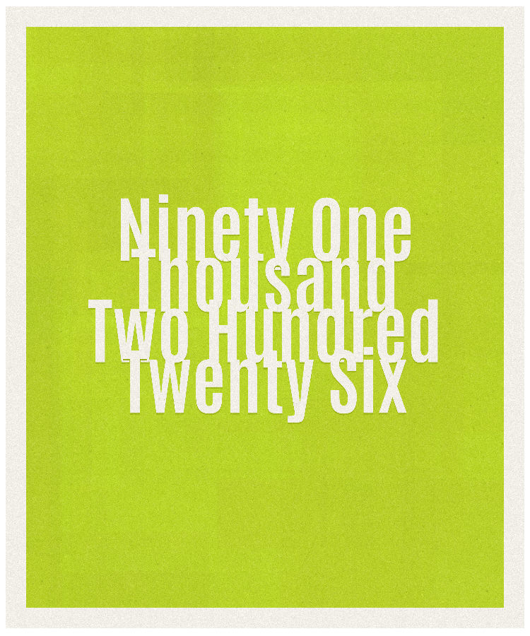 Count #91226