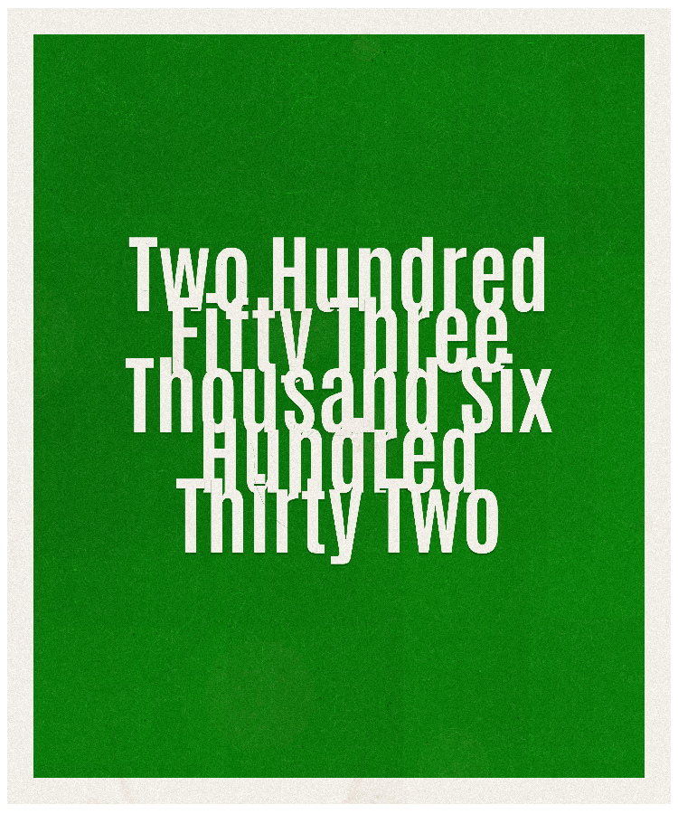 Count #253632