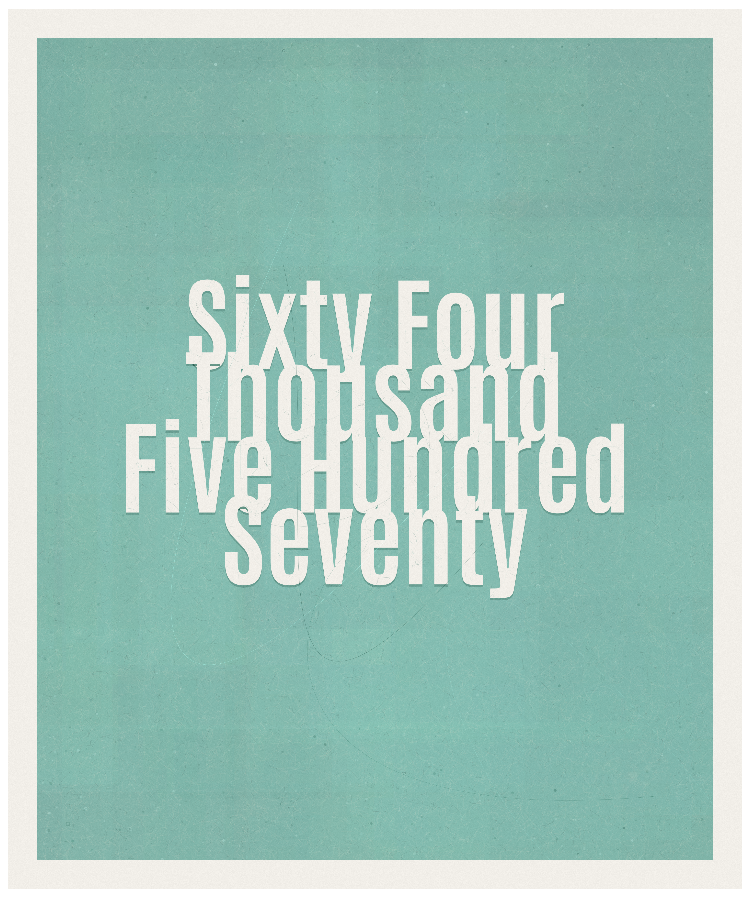 Count #64570