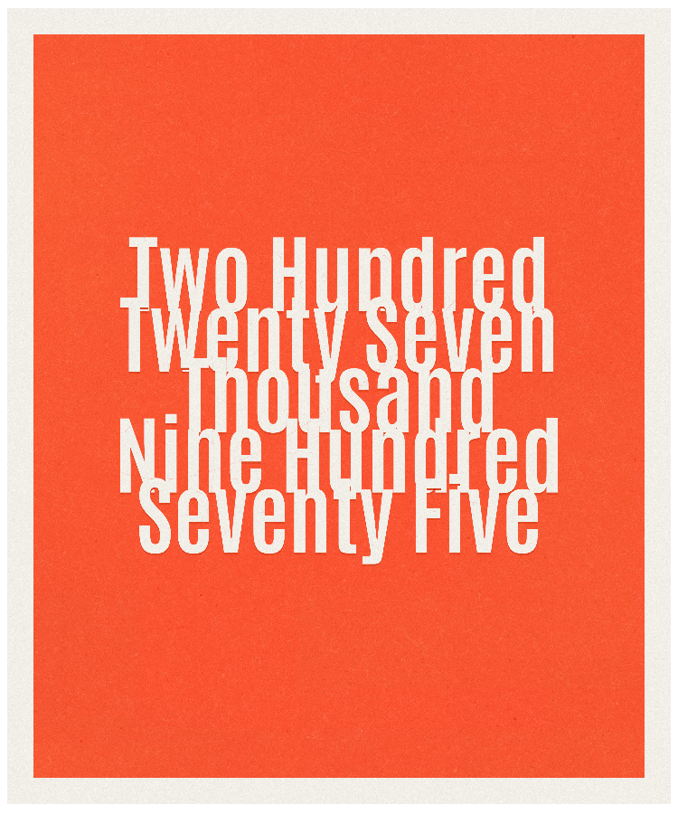Count #227975