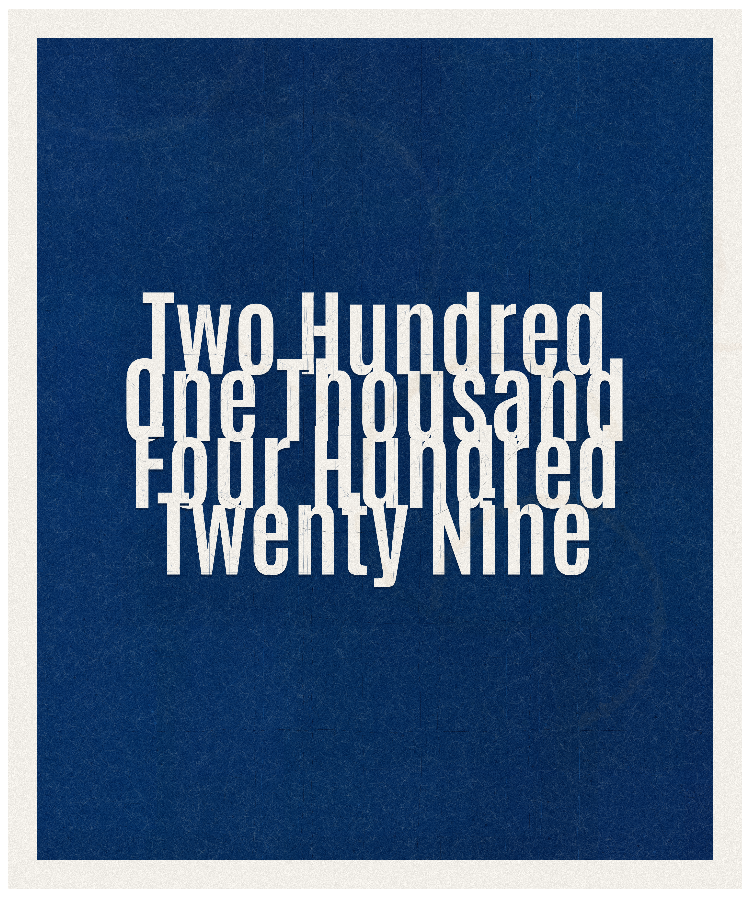 Count #201429