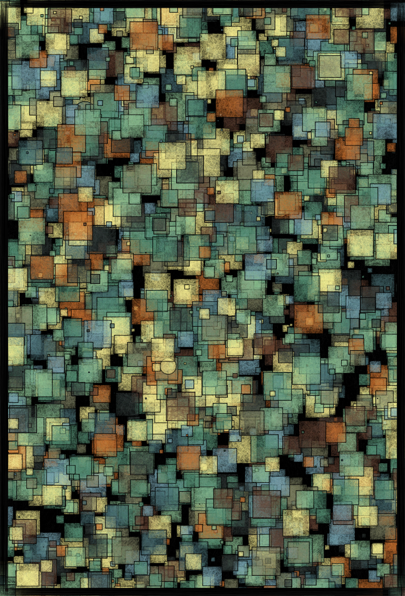 Circles In A Square World #46