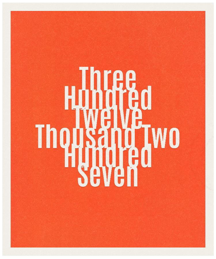 Count #312207