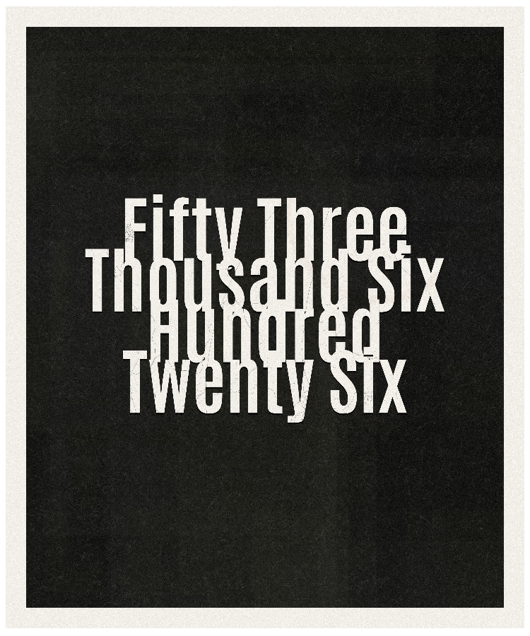 Count #53626