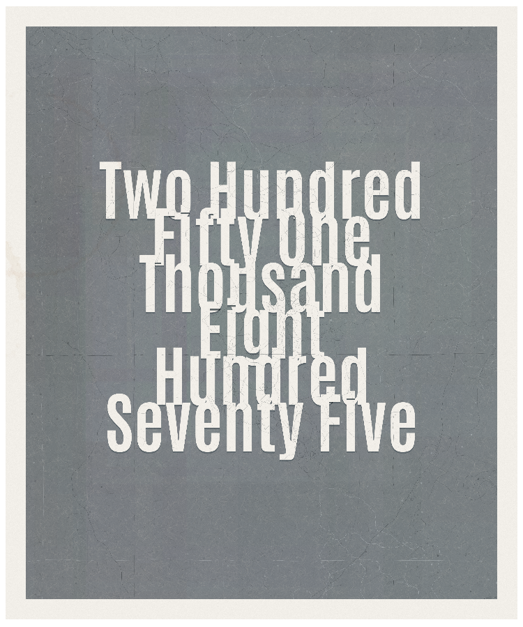 Count #251875