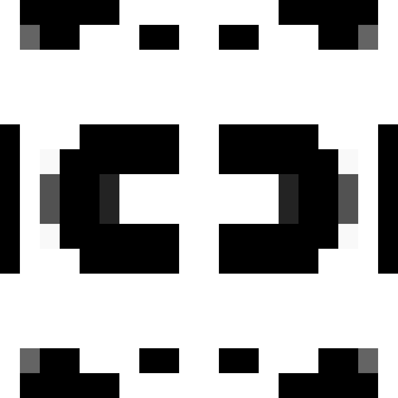 QR Glyphs Invaders #35