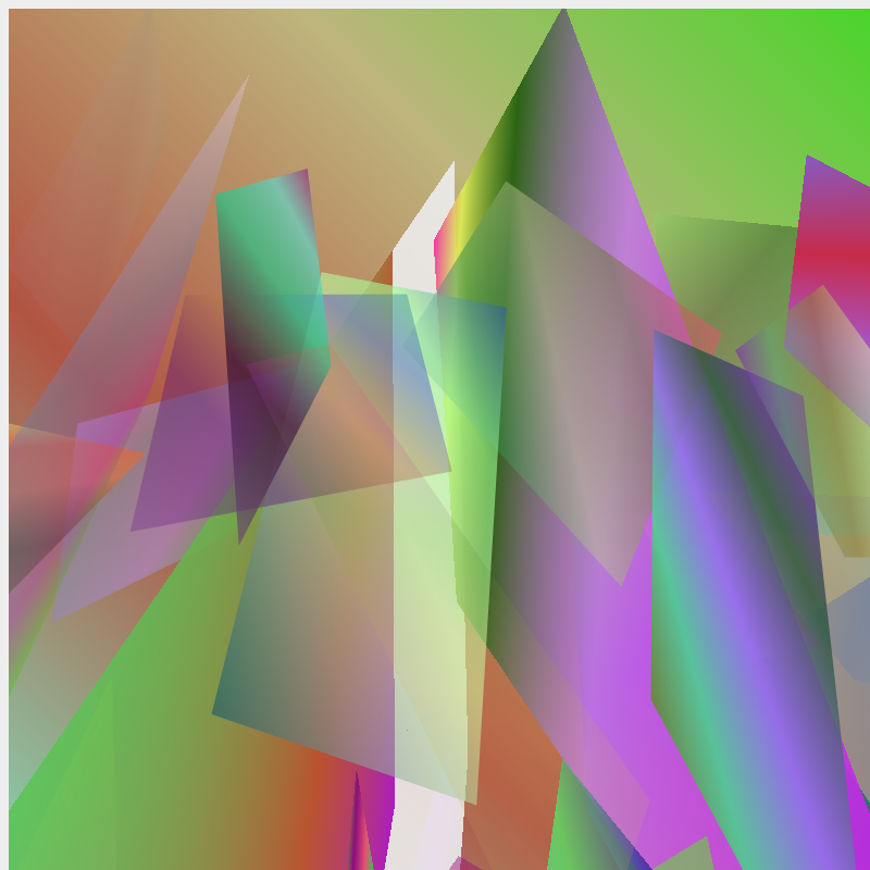 random divs with gradient and perspective #38