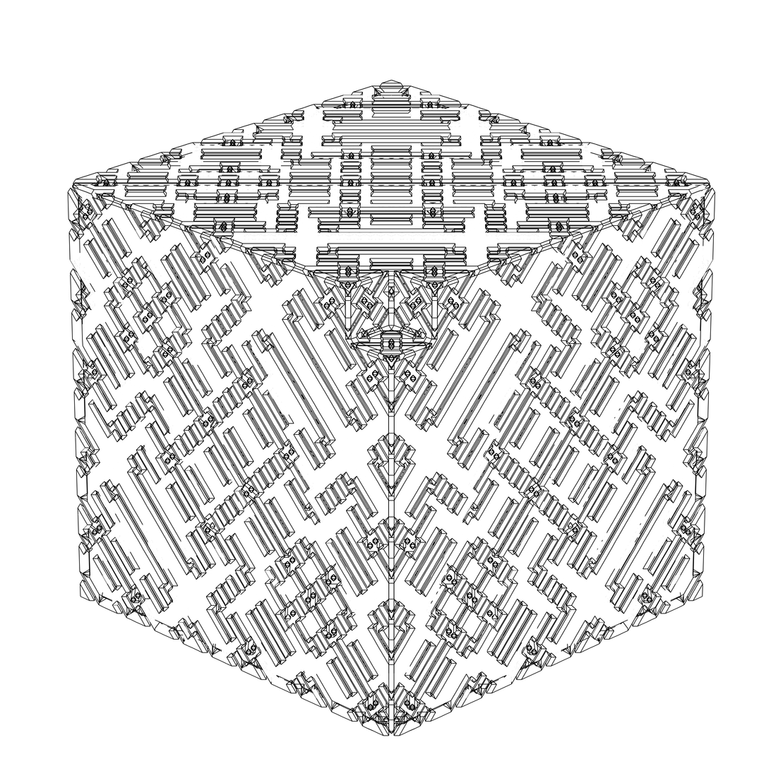 LL21 Alien Art Cube #988