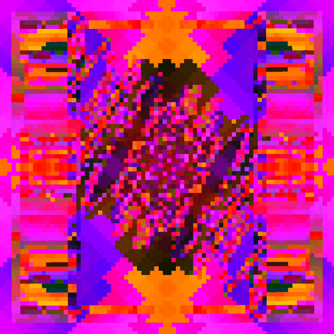 Psychedelic Dance of Pixels #3