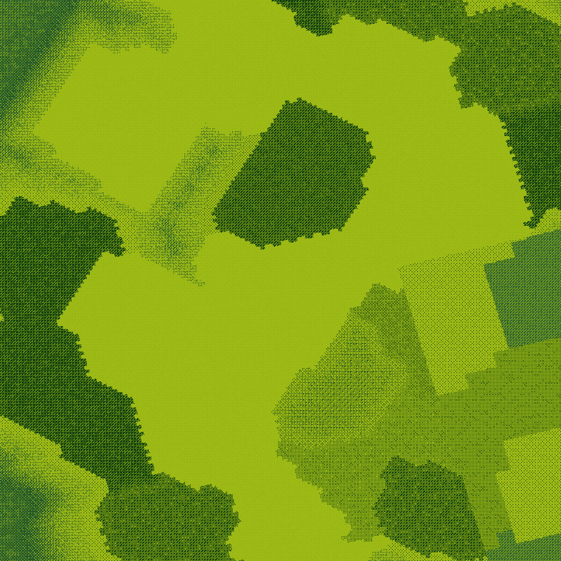 Littlecube Maps: Green Dithering #22