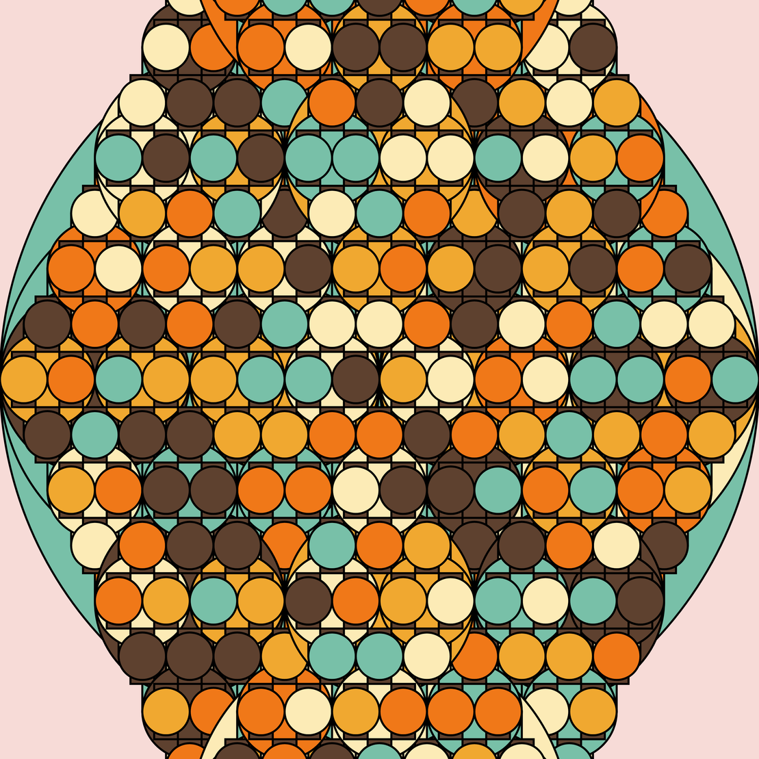 10 patterns 10 palettes #16