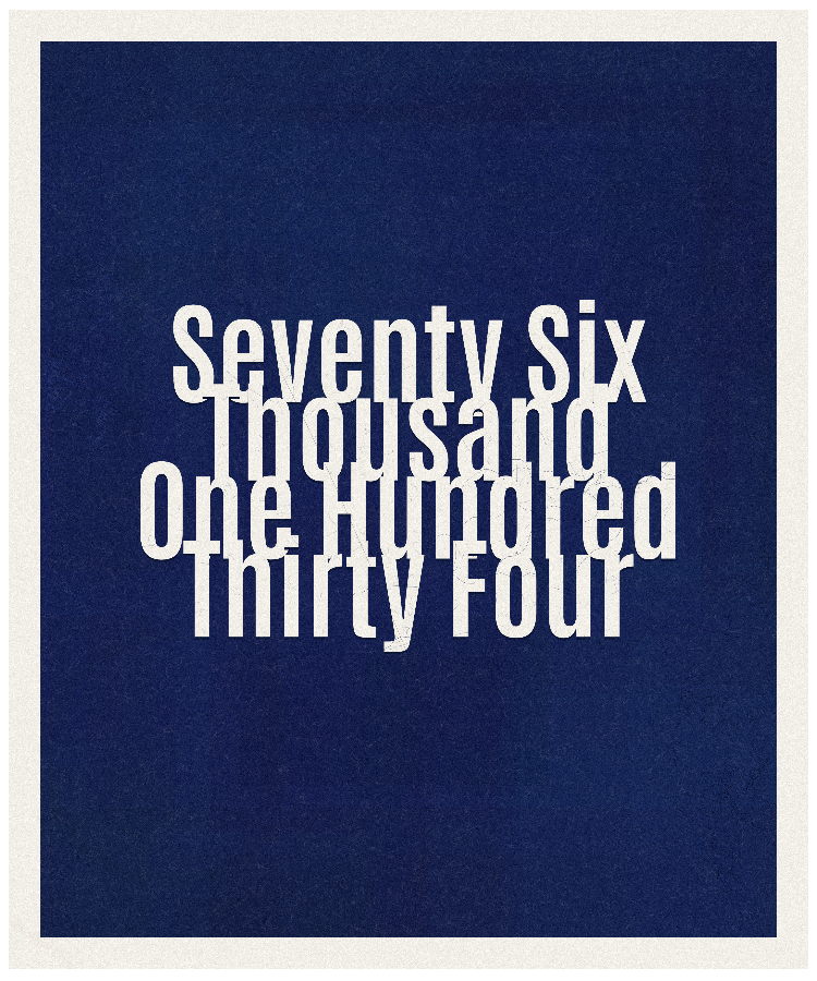 Count #76134