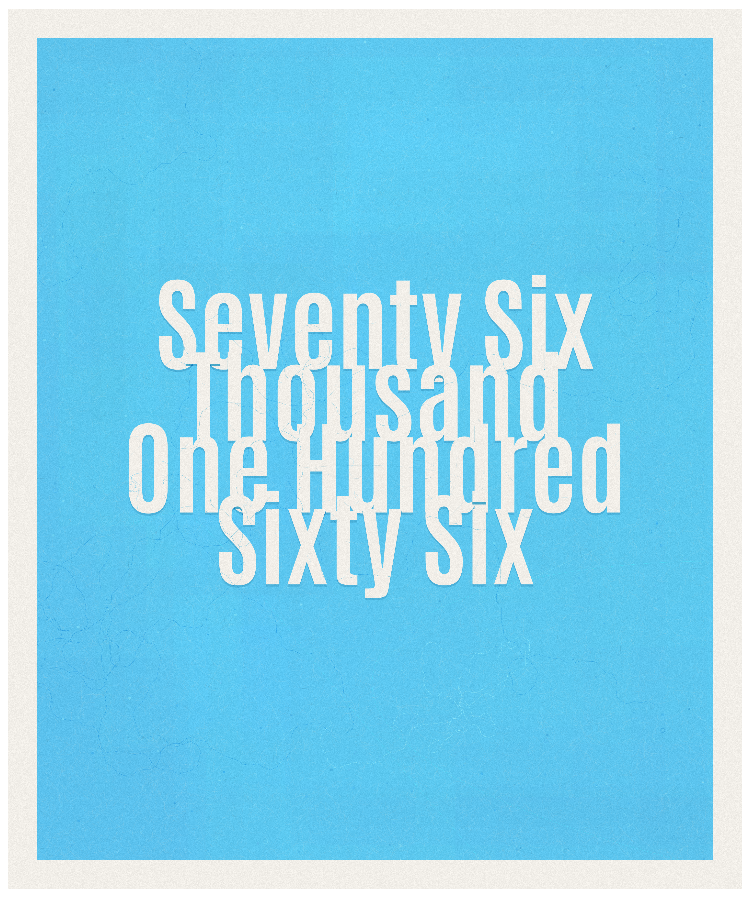 Count #76166