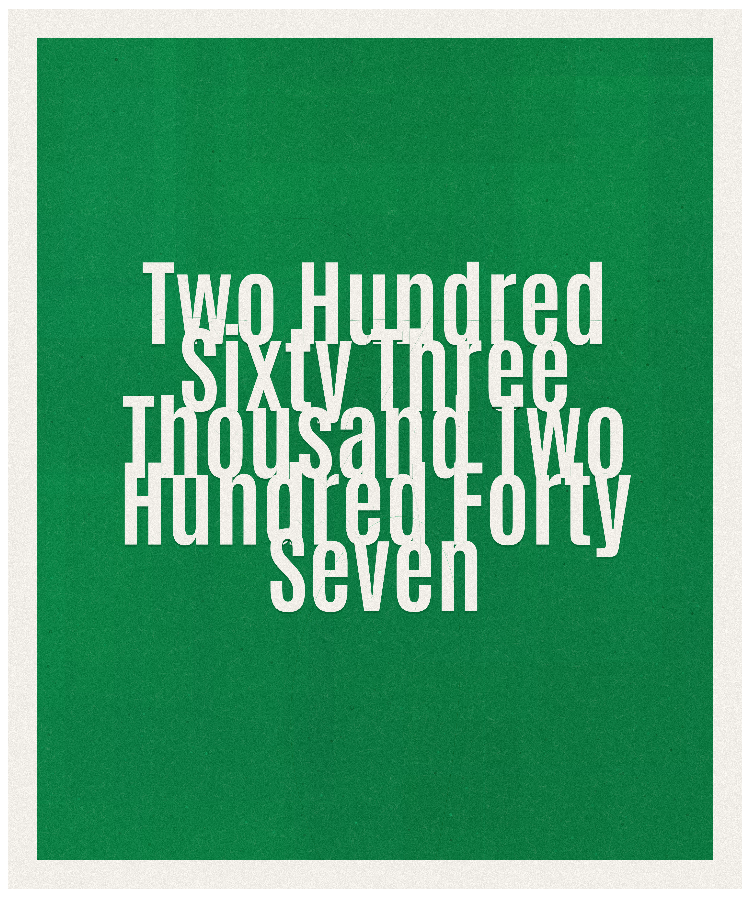 Count #263247