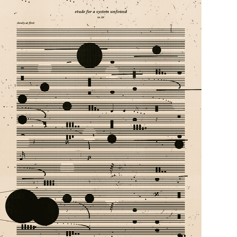 etude for a system unfound #204