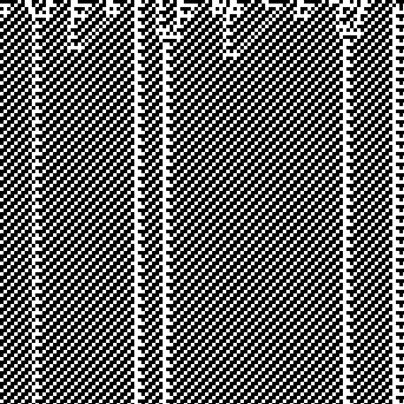 Colored Elementary Cellular Automaton #349