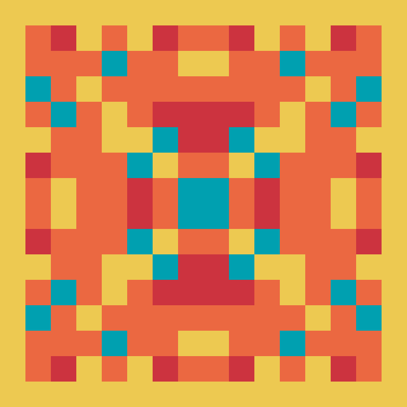 Pixel Mandala #13