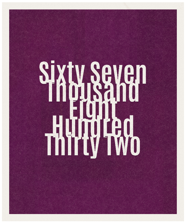 Count #67832