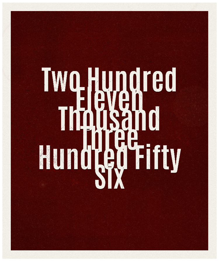 Count #211356