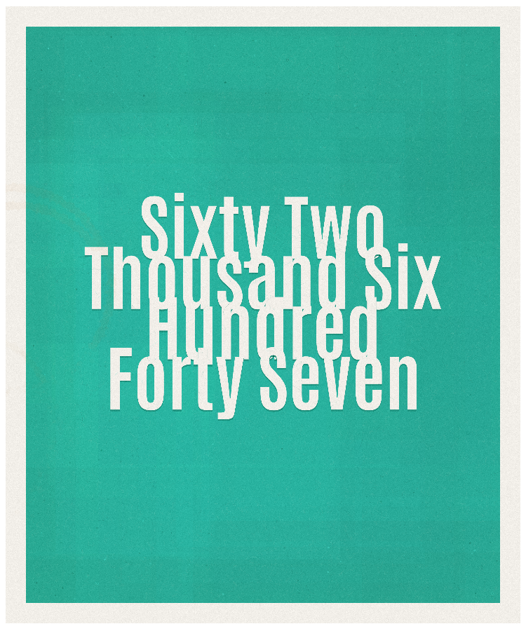 Count #62647
