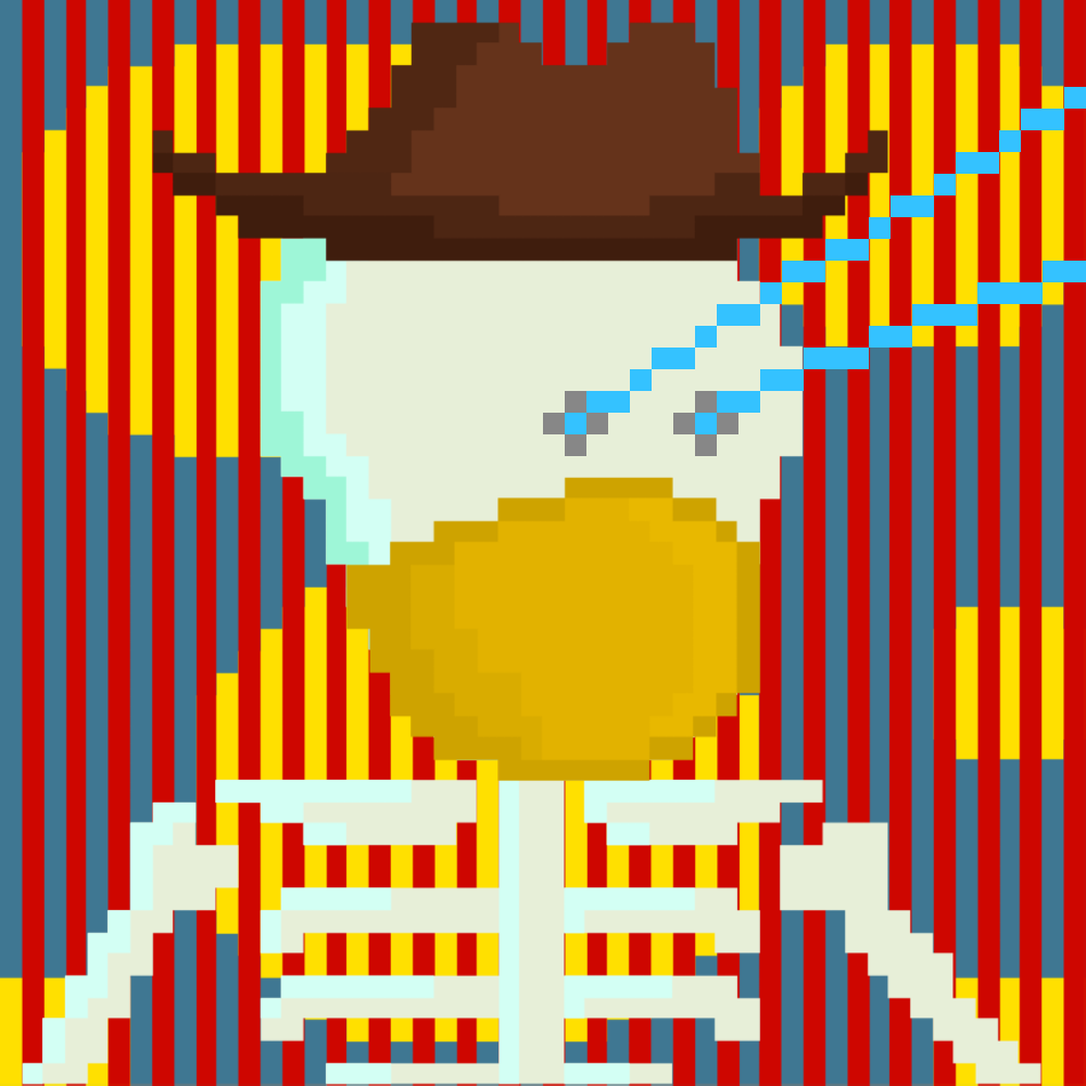 PIXEL SKULLETTI 1 #238