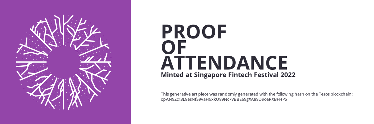 SFF2022 Proof of Attendance Token #287
