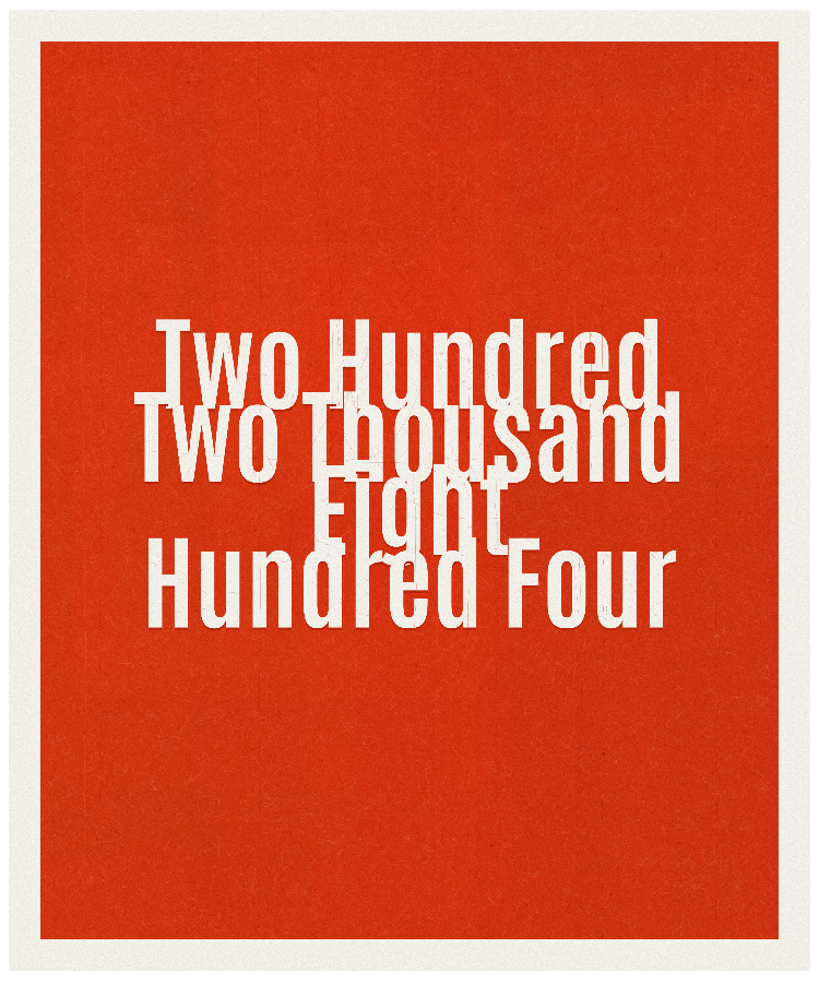 Count #202804
