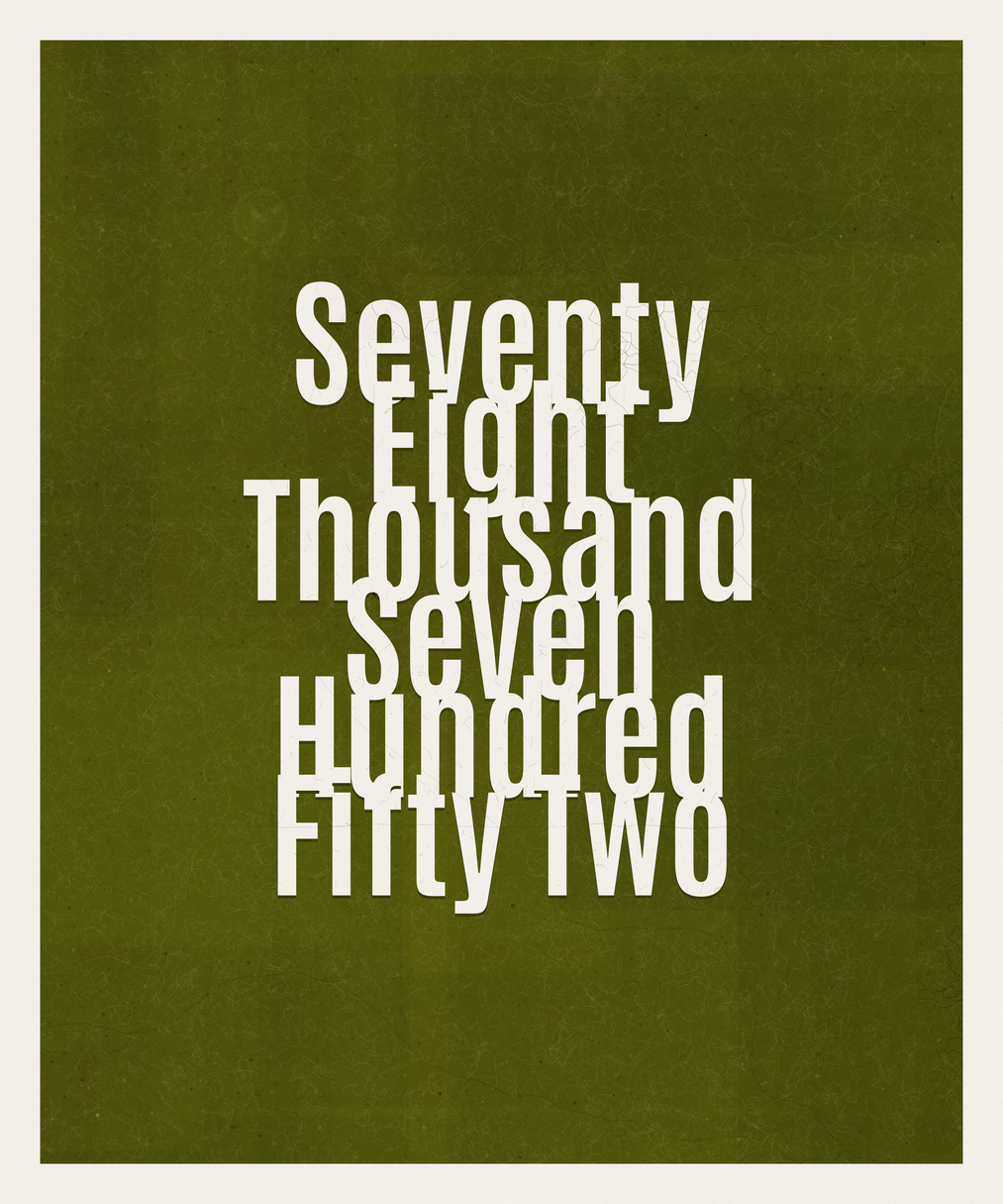 Count #78752