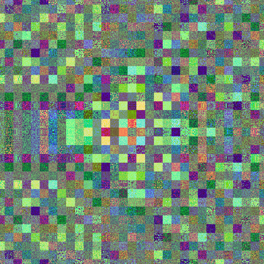 glitched quilt sq #4