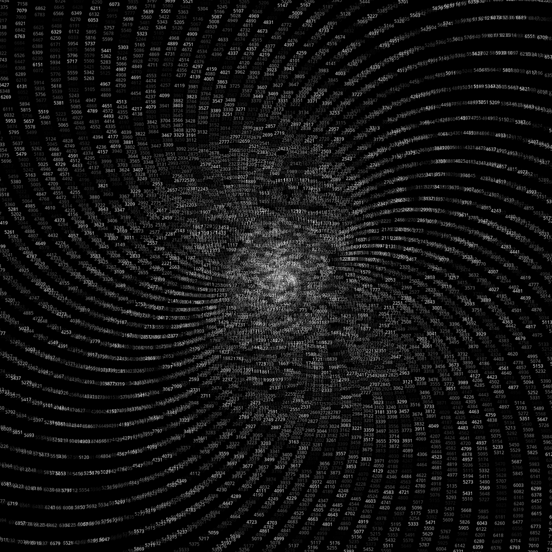 Polar Plot of Numbers #379