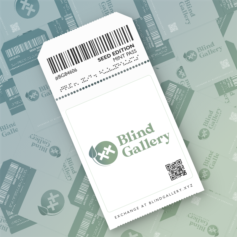 Blind Gallery Mint Pass (Seed Edition) #424