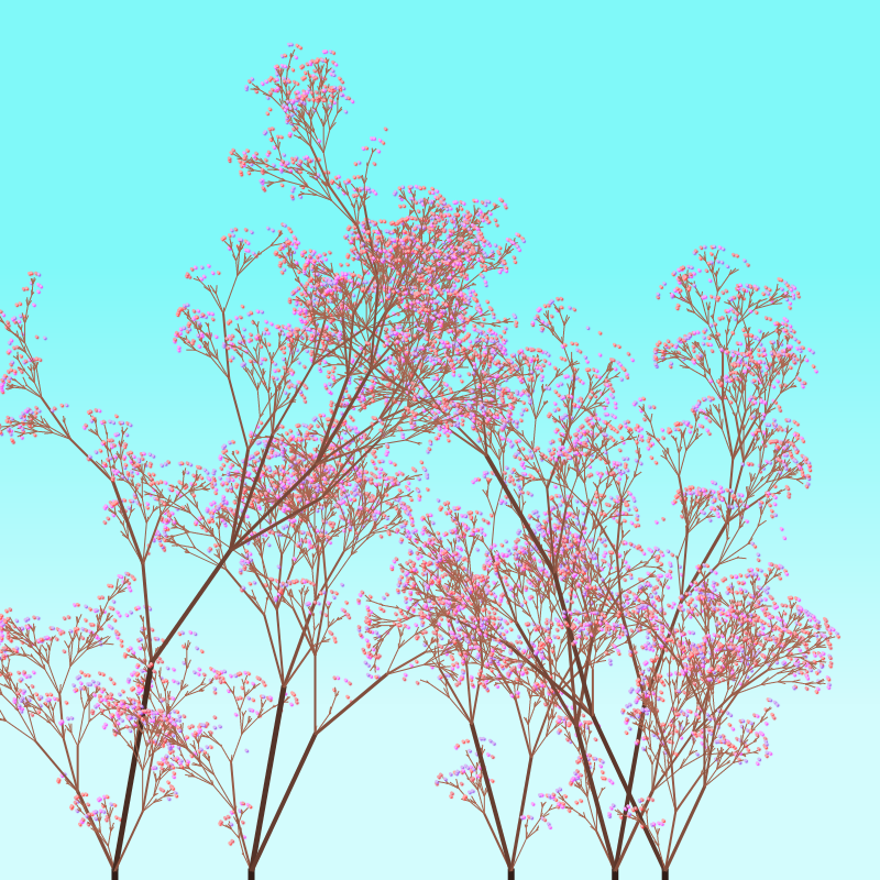 peach blossom tree #1