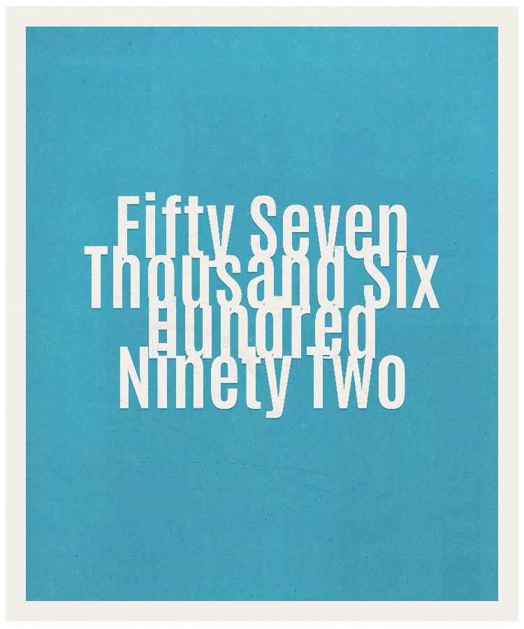 Count #57692