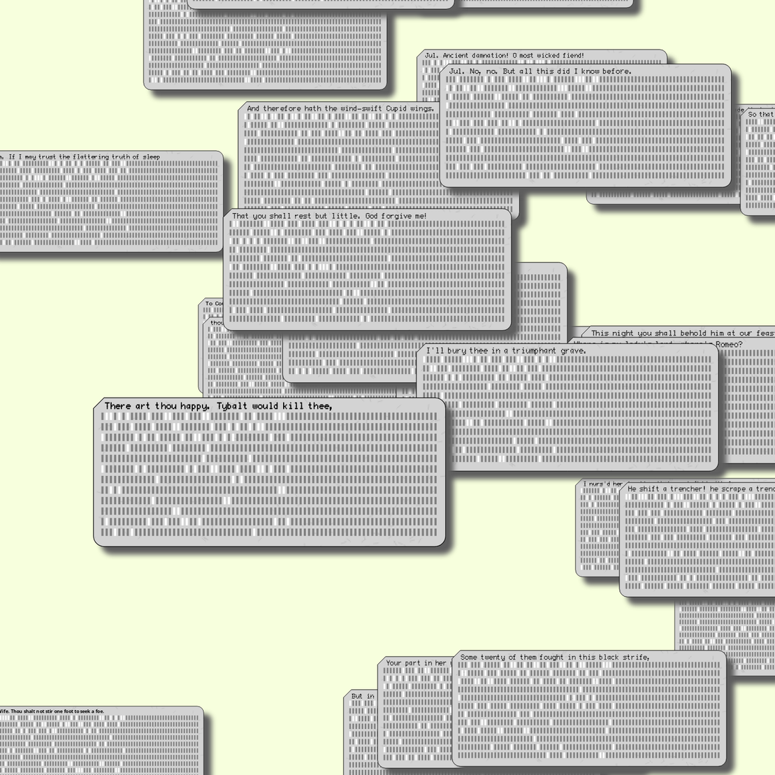 Romeo and Juliet on Punched Cards (Free) #74