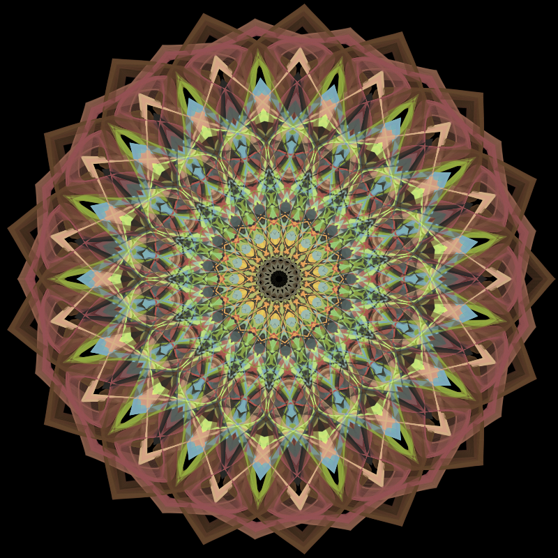 Morphing Mandala - #fxhashturnsone charity #83