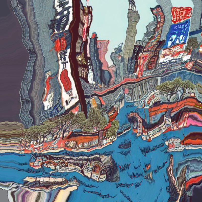 IMAGINARY NEW YORK IN UKIYO-E #54