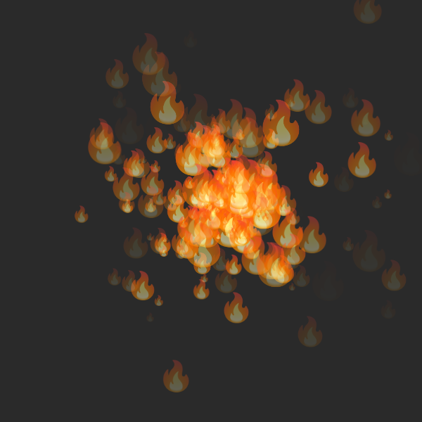 Emojies particle system #9