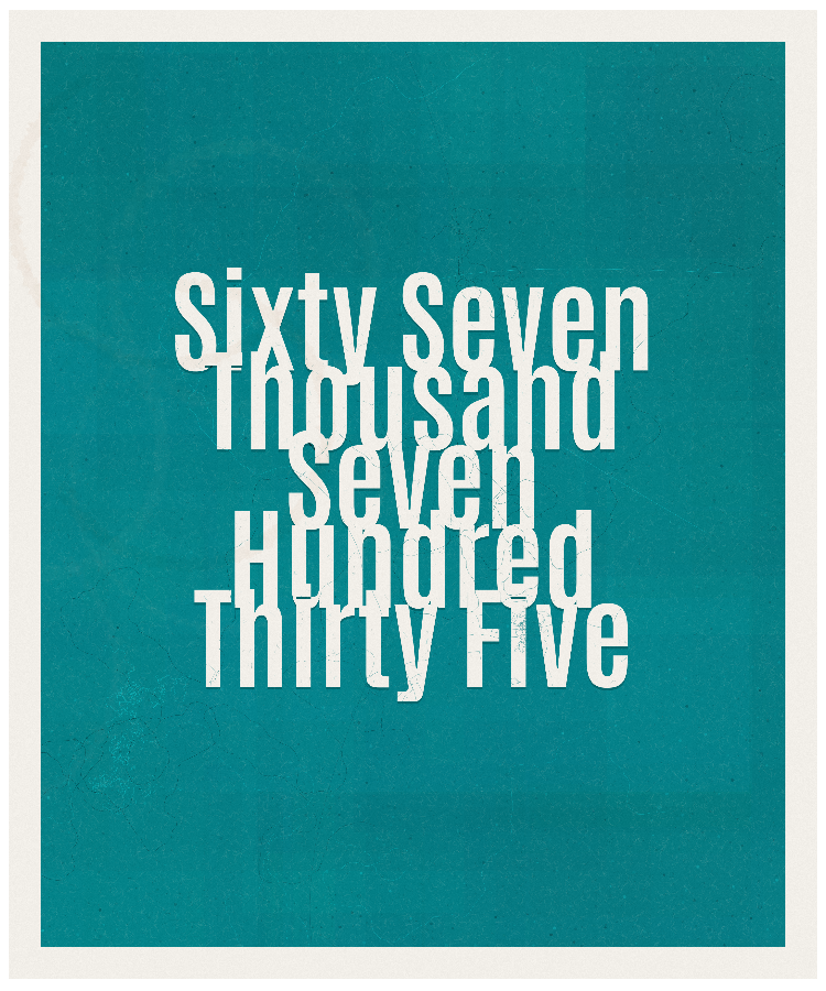 Count #67735