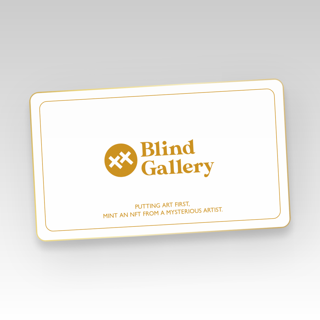 Blind Gallery Club Membership #266