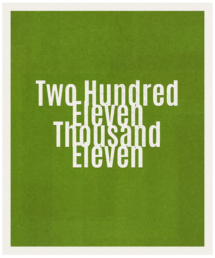 Count #211011