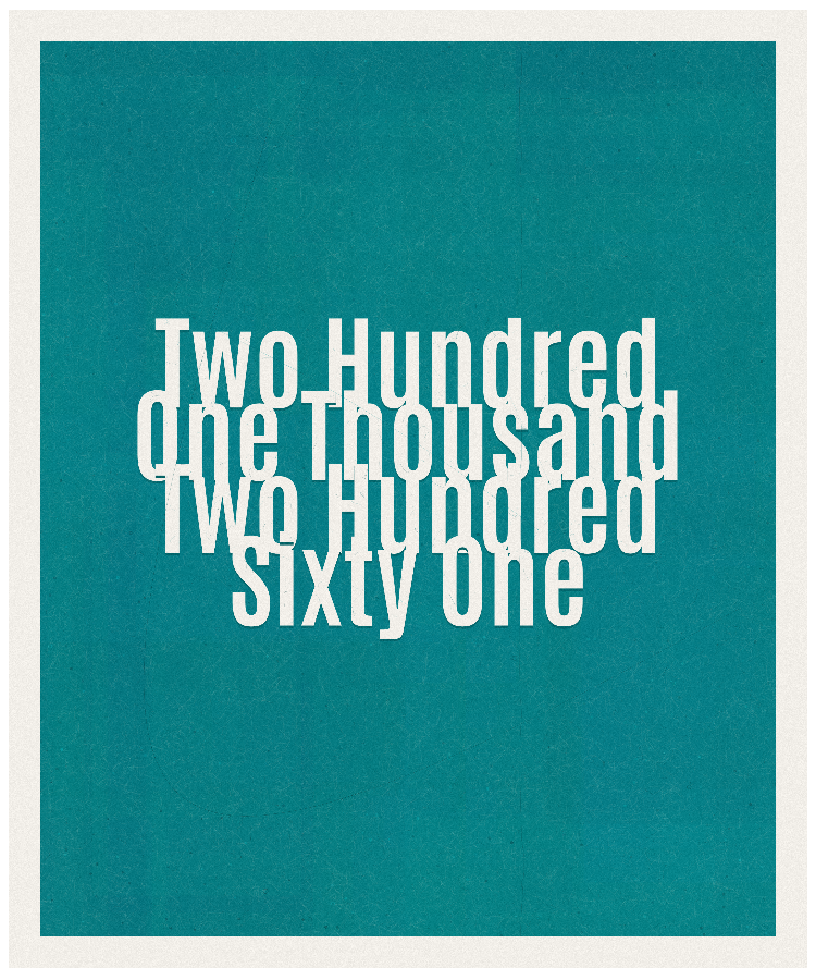 Count #201261