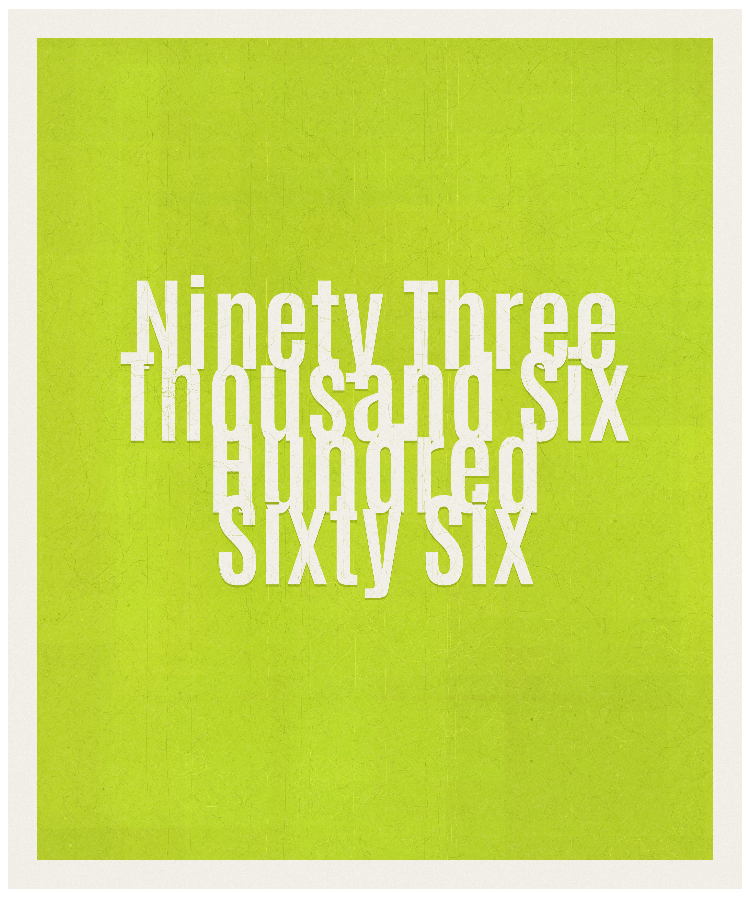 Count #93666
