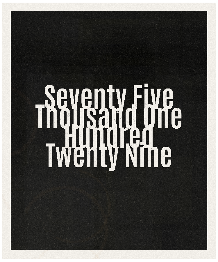 Count #75129