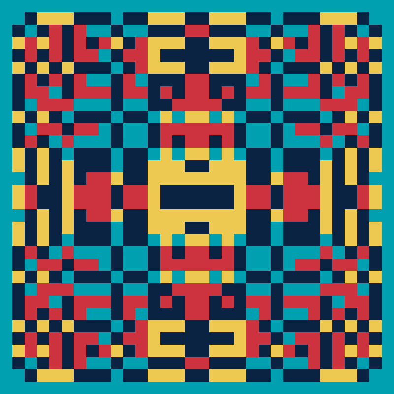 Pixel Mandala #19