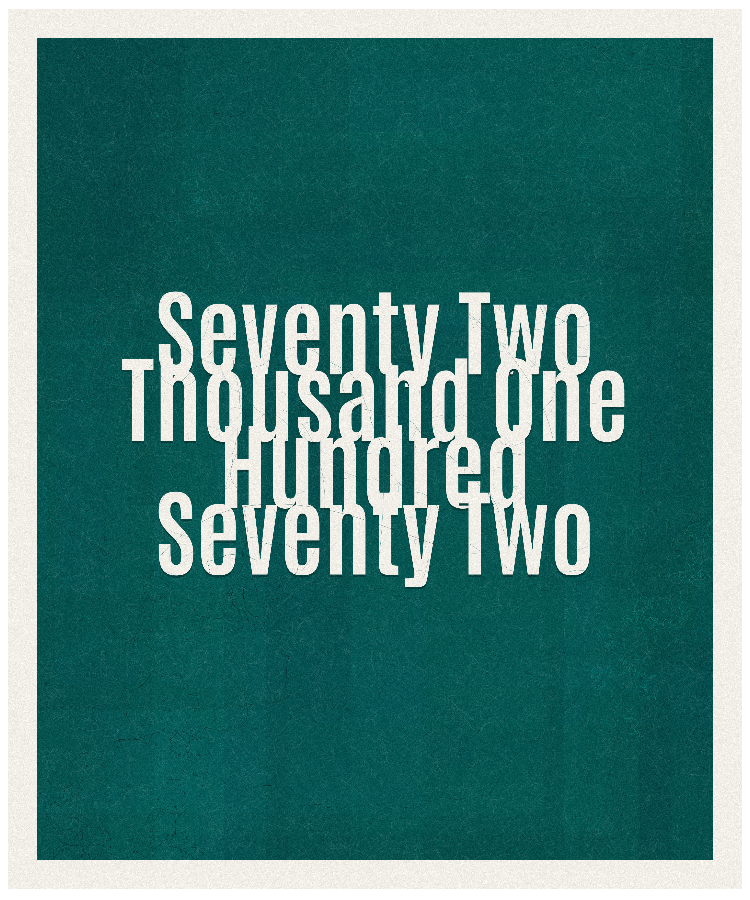 Count #72172