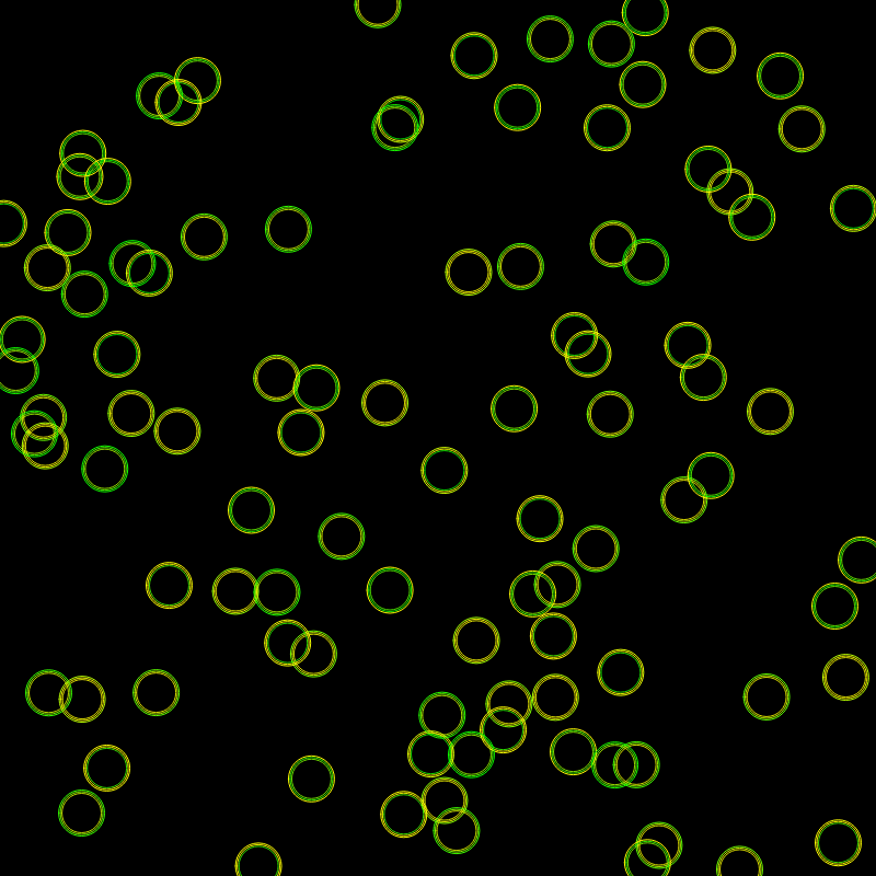 Bouncing circles #6