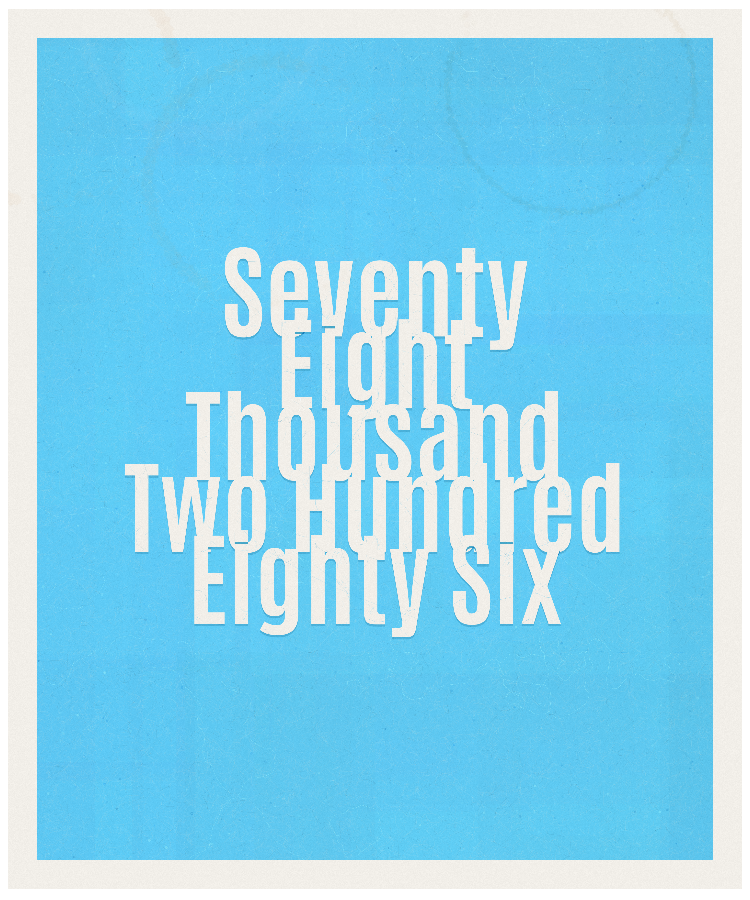 Count #78286
