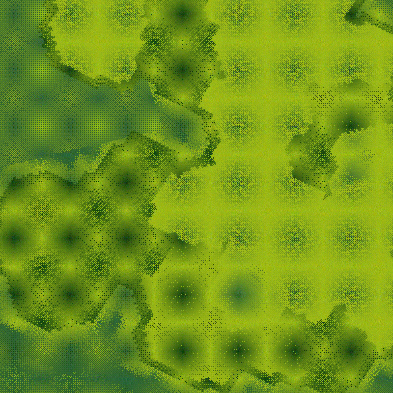 Littlecube Maps: Green Dithering #29