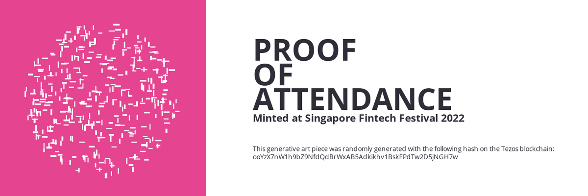 SFF2022 Proof of Attendance Token #295