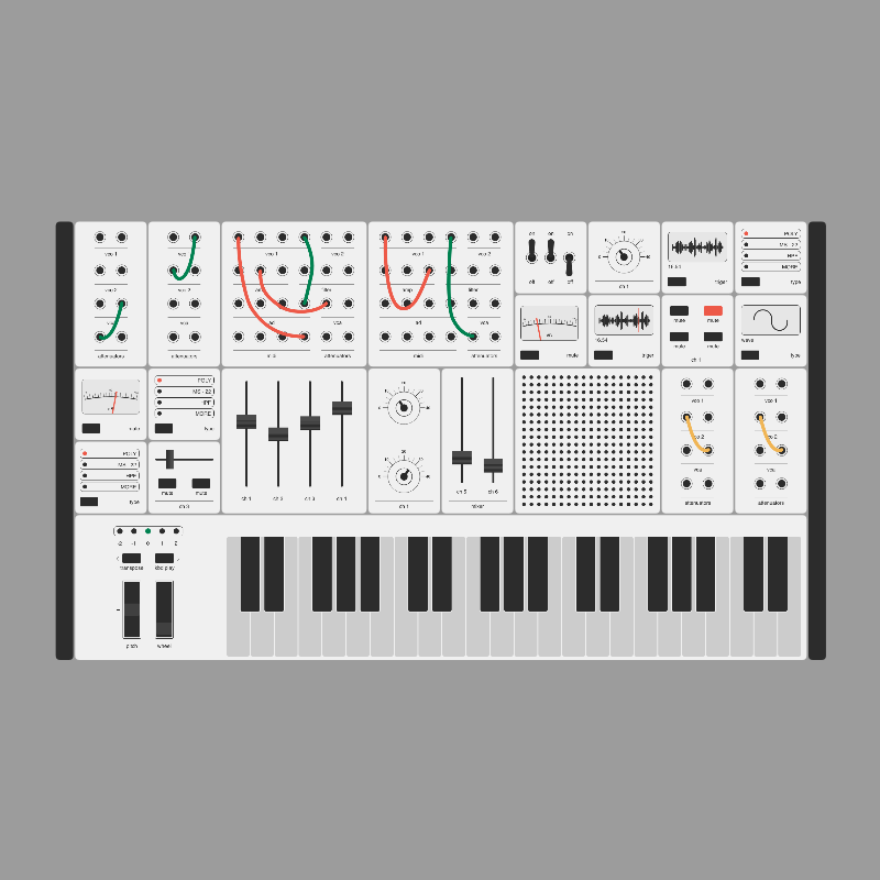 Modular synthesizer #55